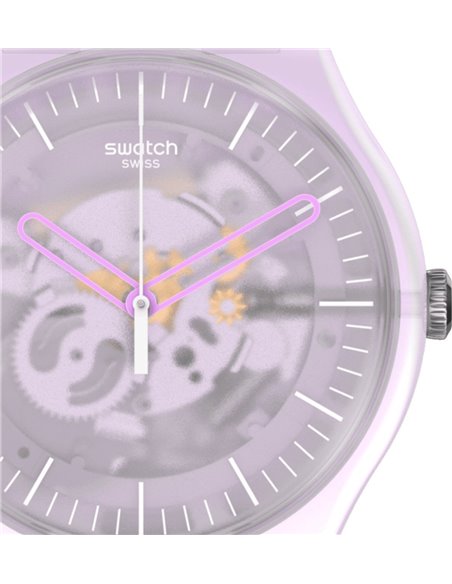 Reloj Swatch PINK MIST SUOK155