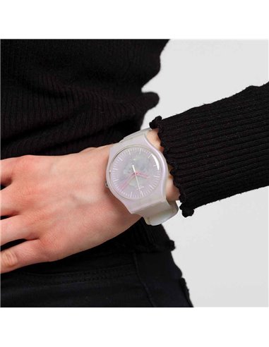 Reloj Swatch PINK MIST SUOK155