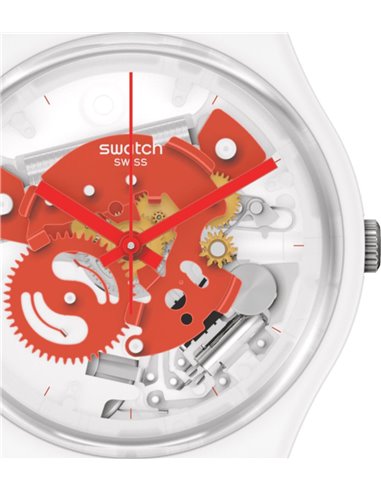 Reloj Swatch TIME TO RED SMALL SO31W104
