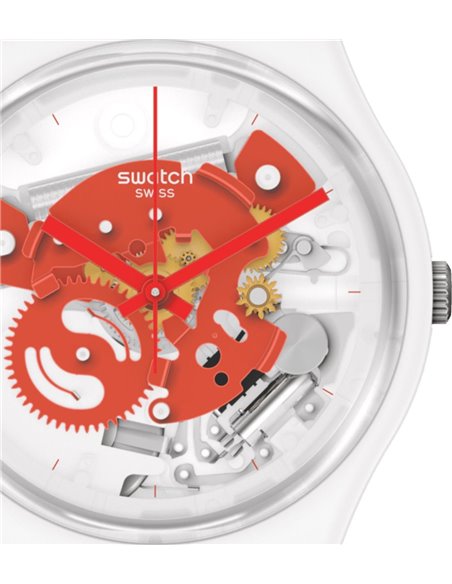 Reloj Swatch TIME TO RED SMALL SO31W104
