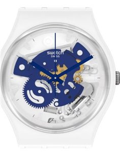 Reloj Swatch TIME TO BLUE SMALL SO31W103