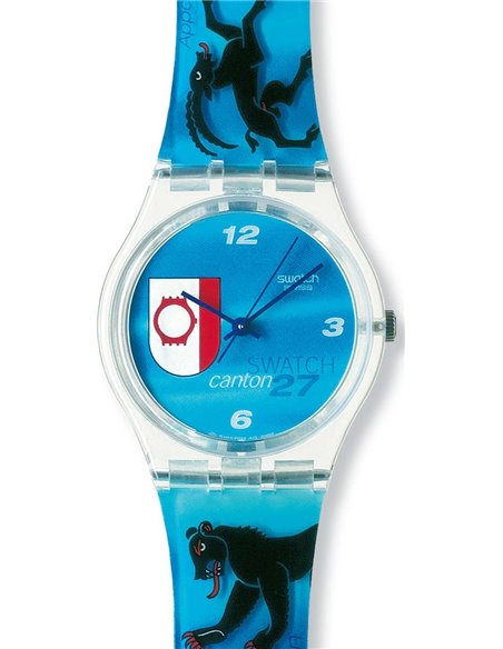Reloj Swatch 27 STE KANTON SWATCH BLEUE GZ174