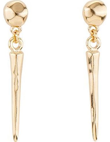 Pendientes Uno de 50 APUNTANDO PEN0654ORO0000U