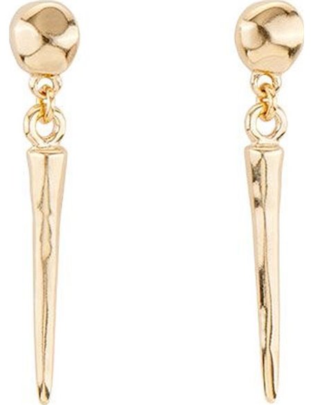 Pendientes Uno de 50 APUNTANDO PEN0654ORO0000U