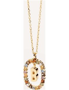 Colgante P de Paola letra B CO01-261-U