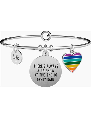 Pulsera Kidult THERE'S ALWAYS A RAINBOW AT THE END OF EVERY RAIN ES731313