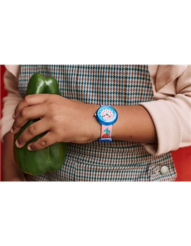 Reloj Flik Flak ONCE AND FLORAL ZFBNP091C