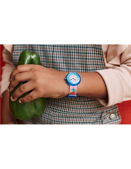 Reloj Flik Flak ONCE AND FLORAL ZFBNP091C