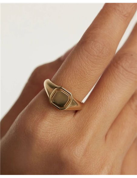 Anillo P de Paola SELLO OCTET