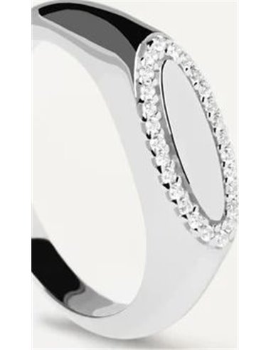 Anillo P de Paola Lace Stamp AN02-629