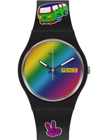 Reloj Swatch GO WITH THE 'BOW SO31B101
