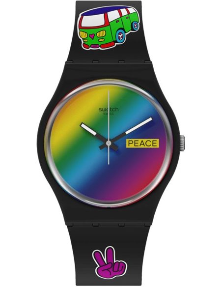 Reloj Swatch GO WITH THE 'BOW SO31B101