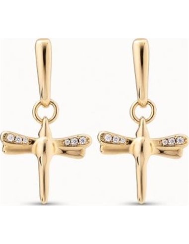 Pendientes Uno de 50 FORTUNE TOPAZ PEN0866BLNORO0U