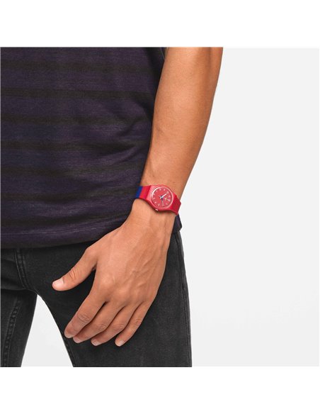 Reloj Swatch COLORE BLOCCO SO28R112