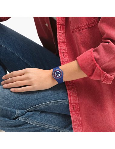 Reloj Swatch BLUE TO BASICS SO28N703