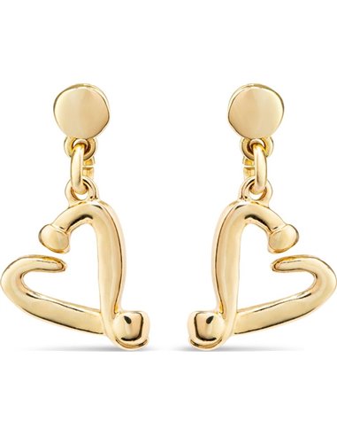 Pendientes Uno de 50 ONE LOVE oro