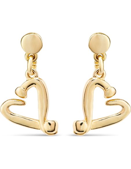 Pendientes Uno de 50 ONE LOVE oro