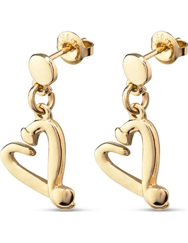 Pendientes Uno de 50 ONE LOVE oro