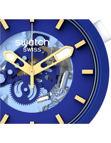Reloj Swatch BOUNCING BLUE SB05N105