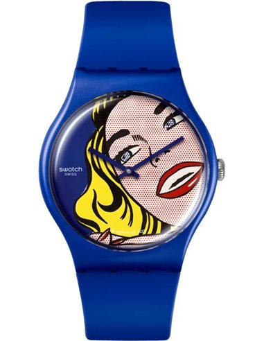 Reloj Swatch GIRL BY ROY LICHTENSTEIN, THE WATCH SUOZ352 Reloj Swatch GIRL BY ROY LICHTENSTEIN, THE WATCH SUOZ352