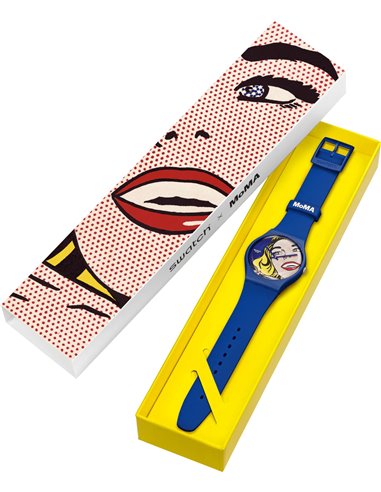 Reloj Swatch GIRL BY ROY LICHTENSTEIN, THE WATCH SUOZ352 Reloj Swatch GIRL BY ROY LICHTENSTEIN, THE WATCH SUOZ352