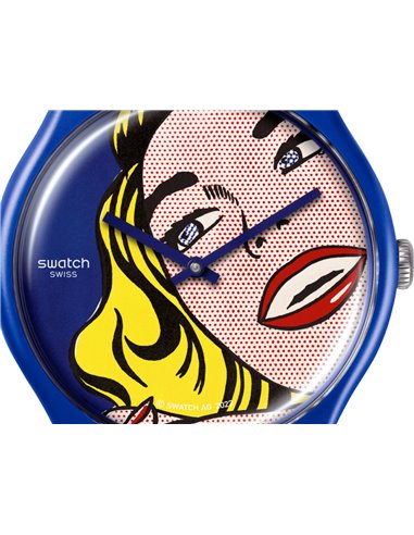 Reloj Swatch GIRL BY ROY LICHTENSTEIN, THE WATCH SUOZ352 Reloj Swatch GIRL BY ROY LICHTENSTEIN, THE WATCH SUOZ352