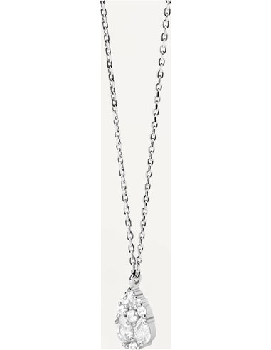 Colgante  P de Paola Vanilla Silver