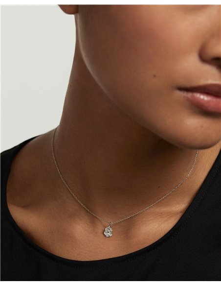 Colgante  P de Paola Vanilla Silver