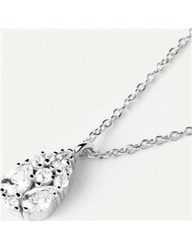 Colgante  P de Paola Vanilla Silver