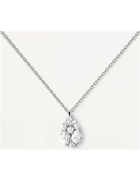 Colgante  P de Paola Vanilla Silver