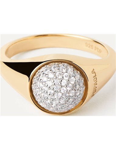 Anillo P de Paola Pavé Moon
